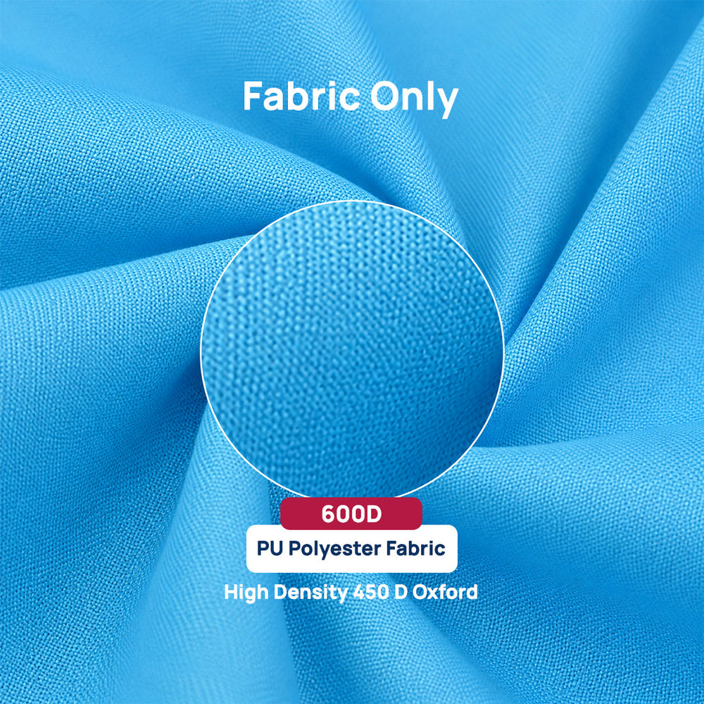Parasol de terrasse carré avec volant – 2 m x 2 m