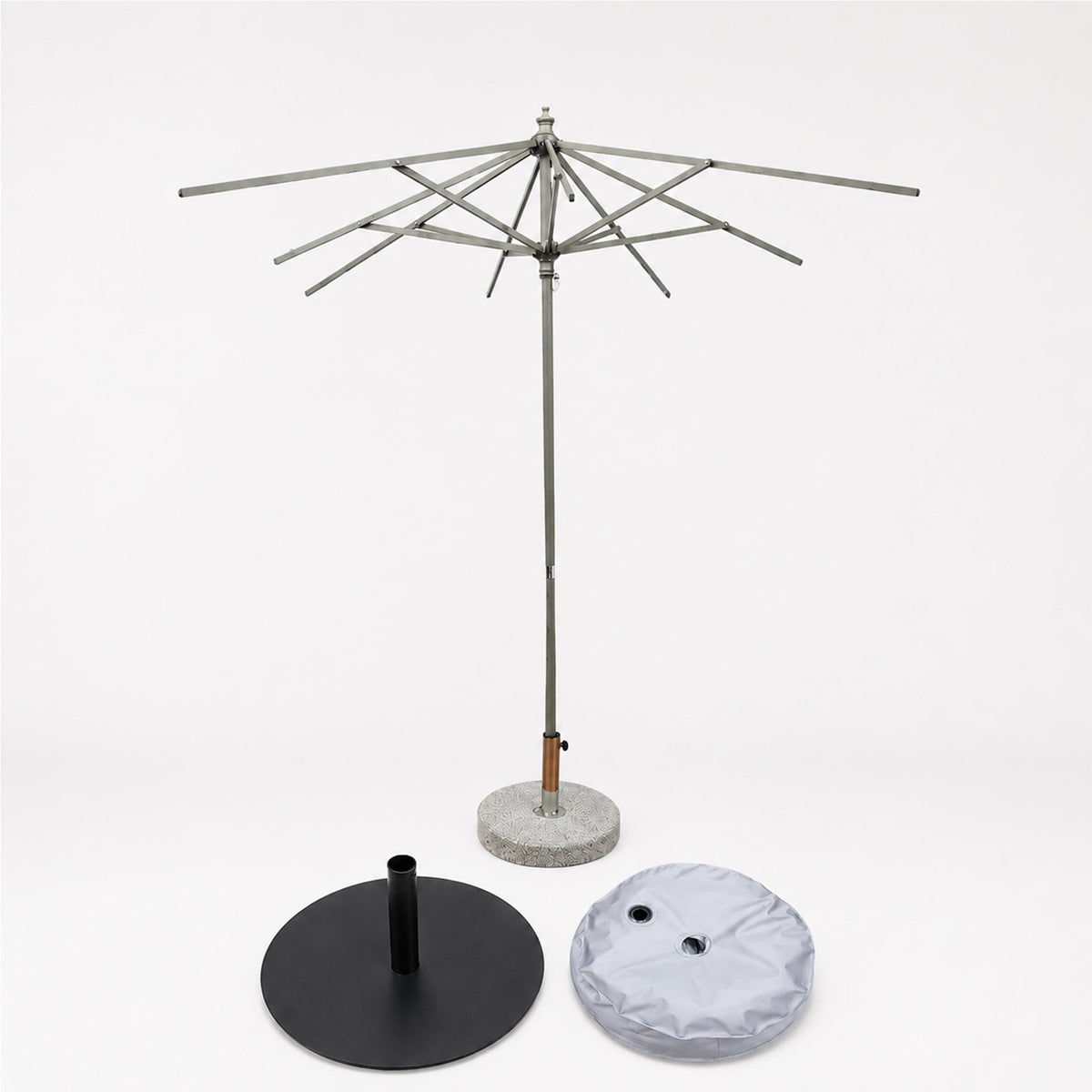 Parasol de terrasse carré – 2 m x 2 m