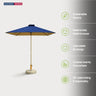 Parasol de terrasse carré – 2 m x 2 m