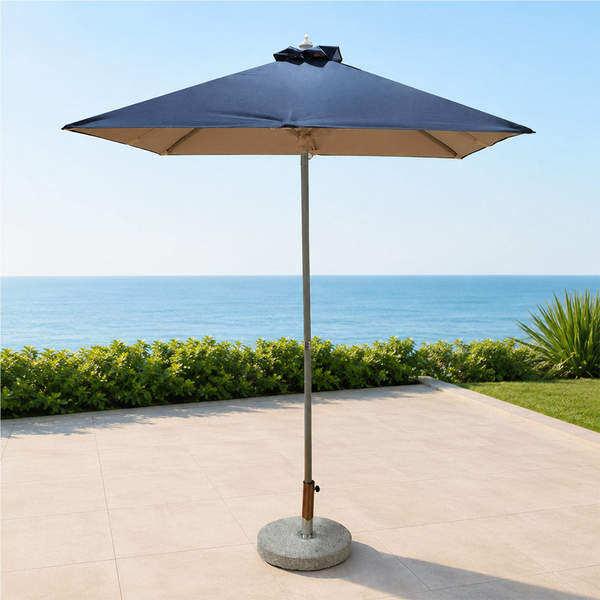 Parasol de terrasse carré – 2 m x 2 m
