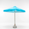 Parasol de terrasse carré avec volant – 2 m x 2 m