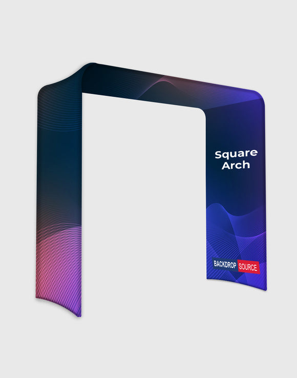 Square Shape Stretch Fabric Display Arch