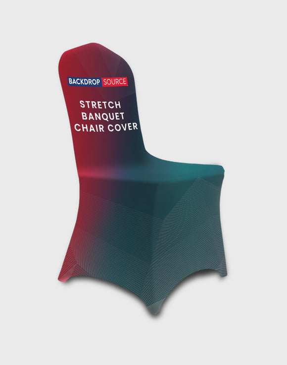 Stretch banquet chair cover