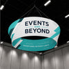 Tapered Round Hanging Display