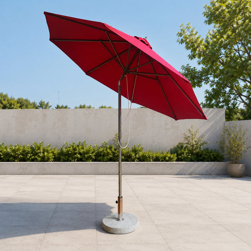 Parasols inclinables – 2,7 m x 2,7 m