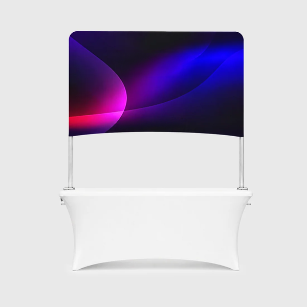 Bannière de table - Demi-affichage