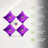 X Fabric GeoMetrix Pop Up Grid Display