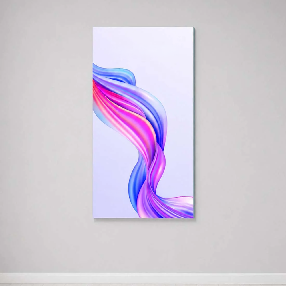 Non-Backlit Wall-Mounted SEG Fabric display - 40mm Depth