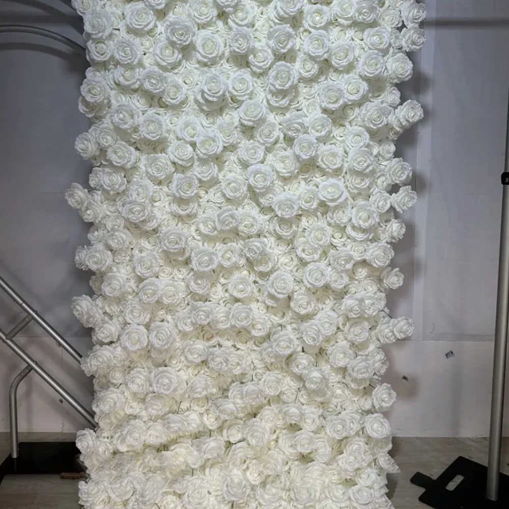 Artificial Floral Event Wall Backdrop – Style 69