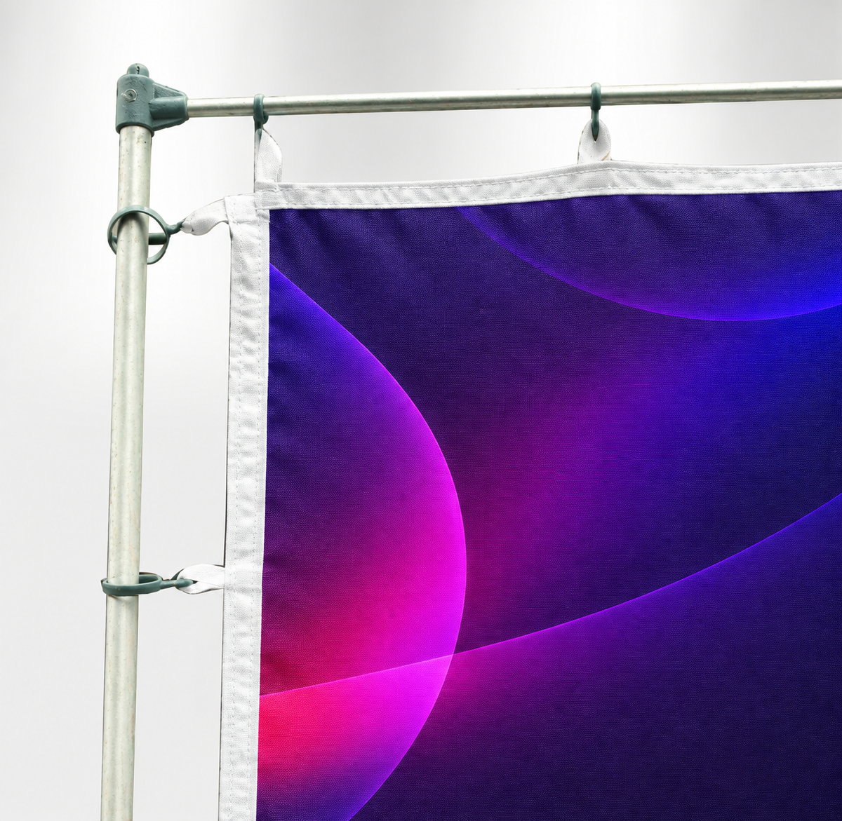 Grand drapeau en tissu