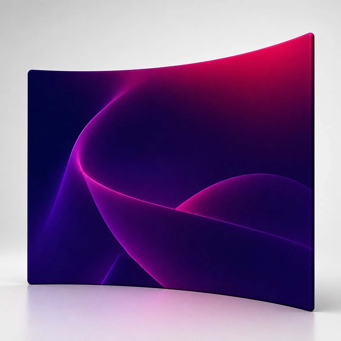Custom 180° Curved Enclosure Wall