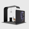 Modular L Arch TV Display Exhibition Kit for 3m Wide Booths