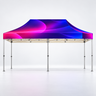 Tente pliante éclairée – 6 m x 3 m (structure LED)