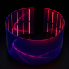 360° Custom Printed Exhibition Booth with LED lights