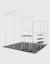 Portable Exhibit Display 3m x 3m - Model 15