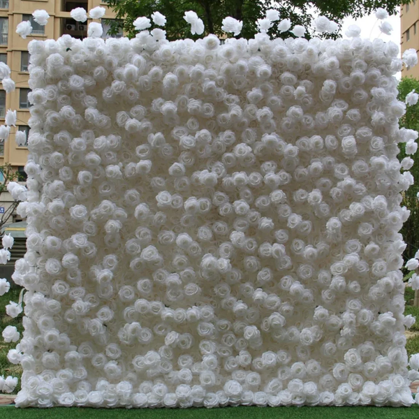 Mur de fleurs artificielles pour événement – Style 40