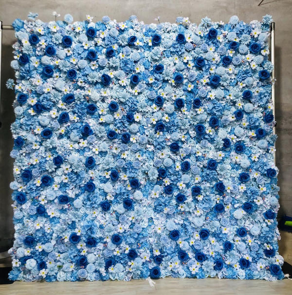Mur de fleurs artificielles pour événement – Style 10