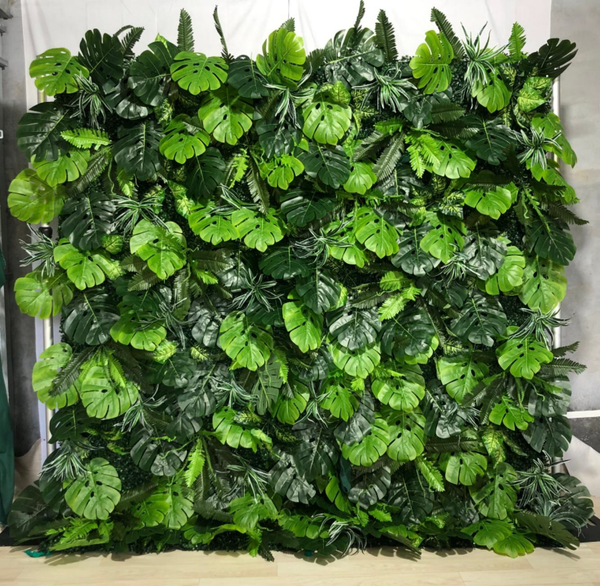 Mur de fleurs artificielles pour événement – Style 12