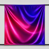 Pink and purple silver coated satin fabric without text or logo