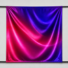 Pink and purple poly satin fabric without text or logo