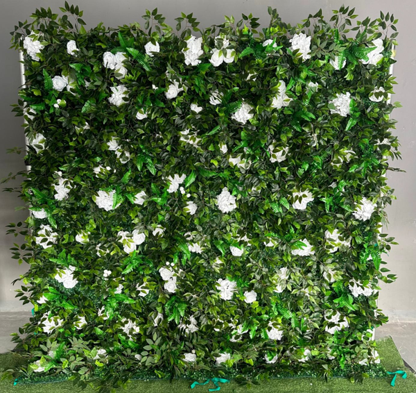 Mur de fleurs artificielles pour événement – Style 05