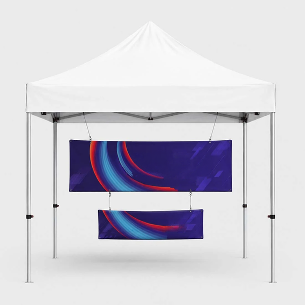 Kit de bannière suspendue Canopy – Visuels suspendus uniquement