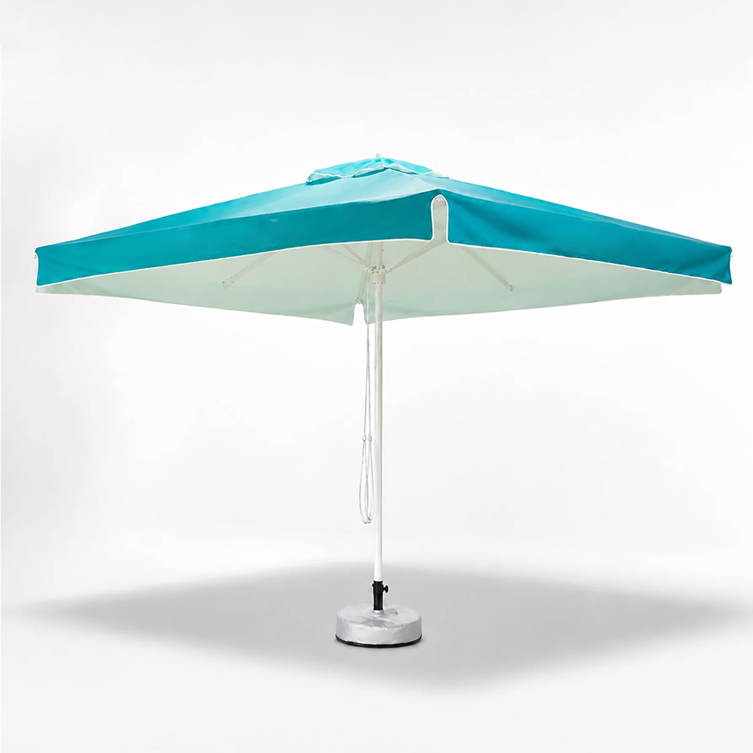 Square Market Umbrellas With Valances  – 3m x 3m
