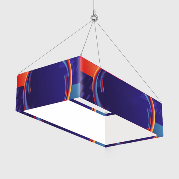 Bannière suspendue rectangulaire Sky Tube