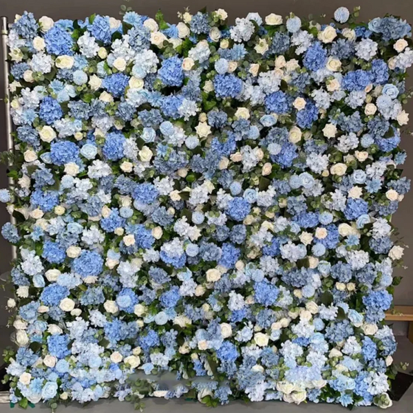 Mur de fleurs artificielles pour événement – Style 33