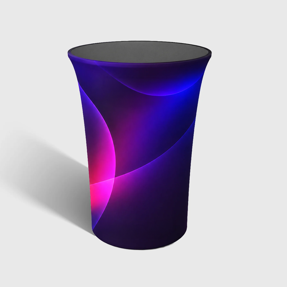 Round Fabric Display Counter (For Podium & Booth Exhibitions)