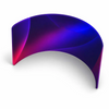 180° Curved Fabric Exhibition Booth Wall