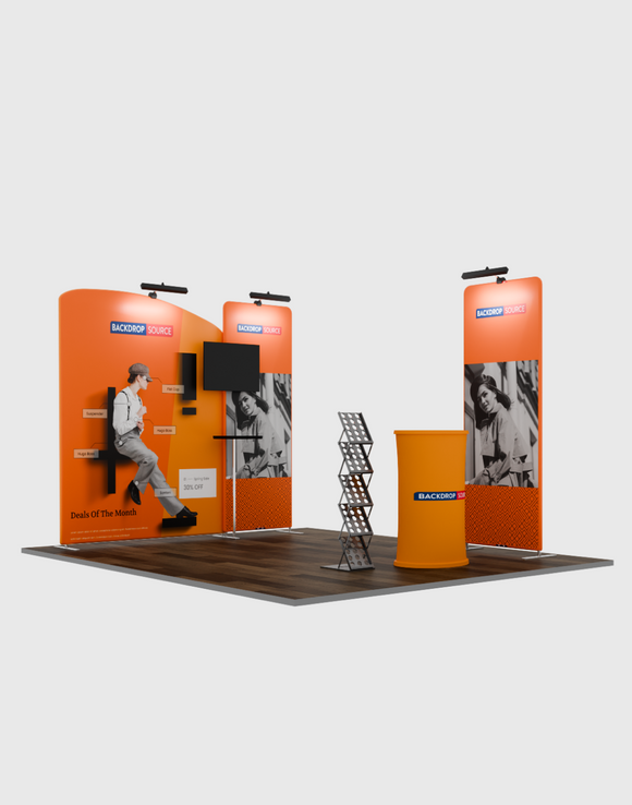 Exhibition TV Display Booth