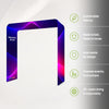 Square shape Tension Fabric Display Arch