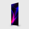 Portable Straight-Corner Fabric Exhibit Display