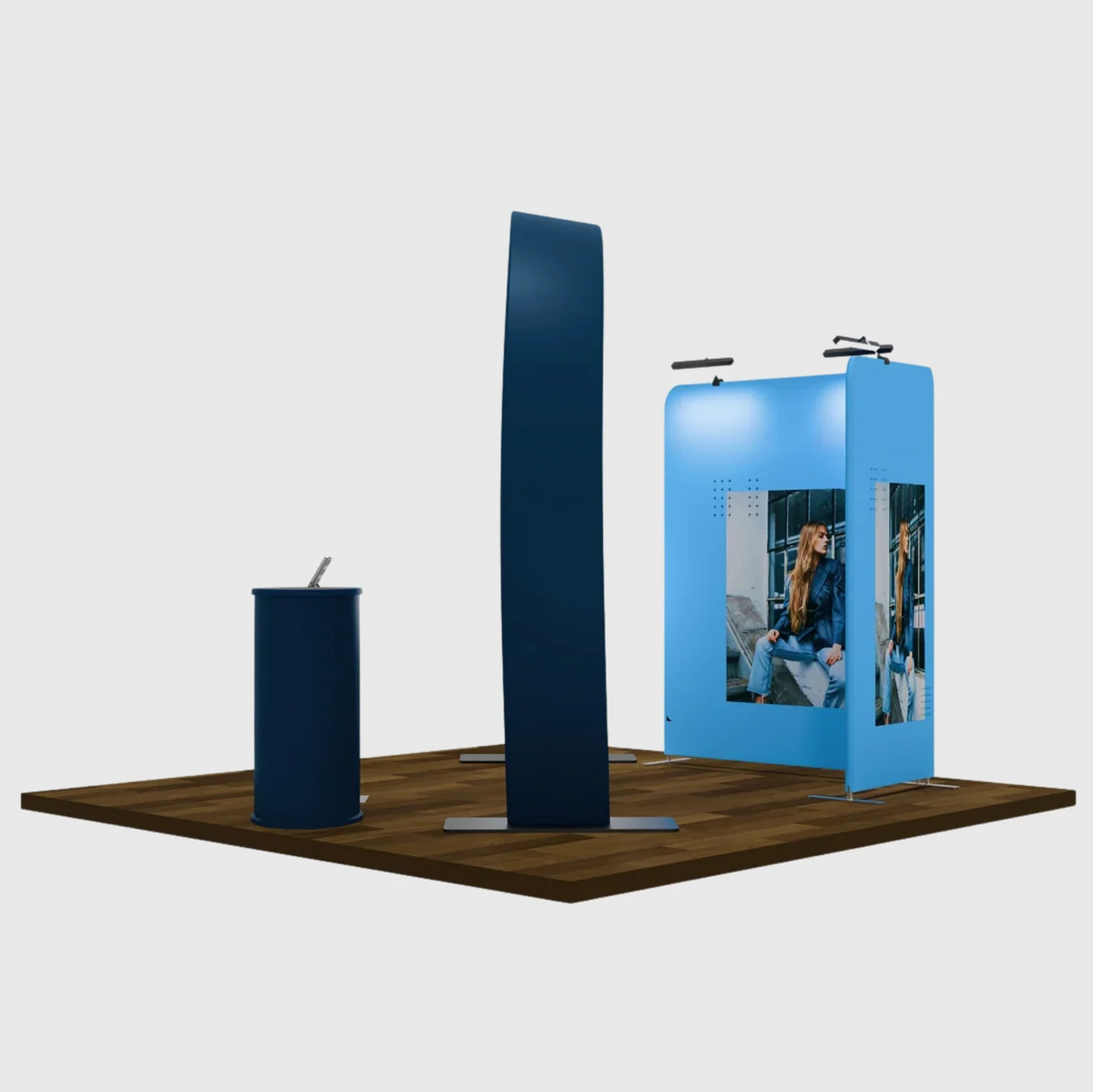 Modular Horseshoe Arch Exhibition Kit for 3m Wide Booths