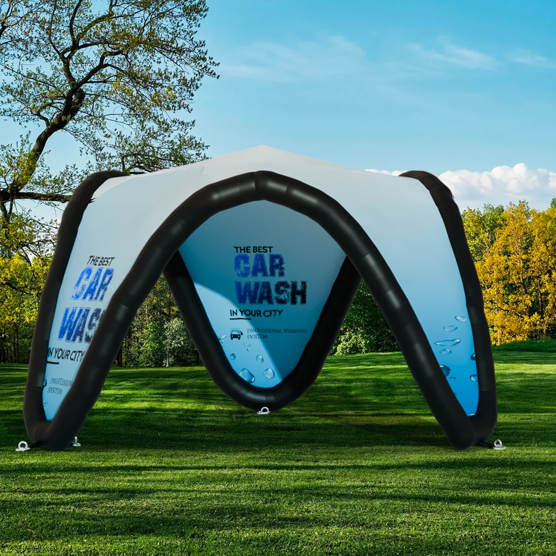 V - Arc Inflatable Tents
