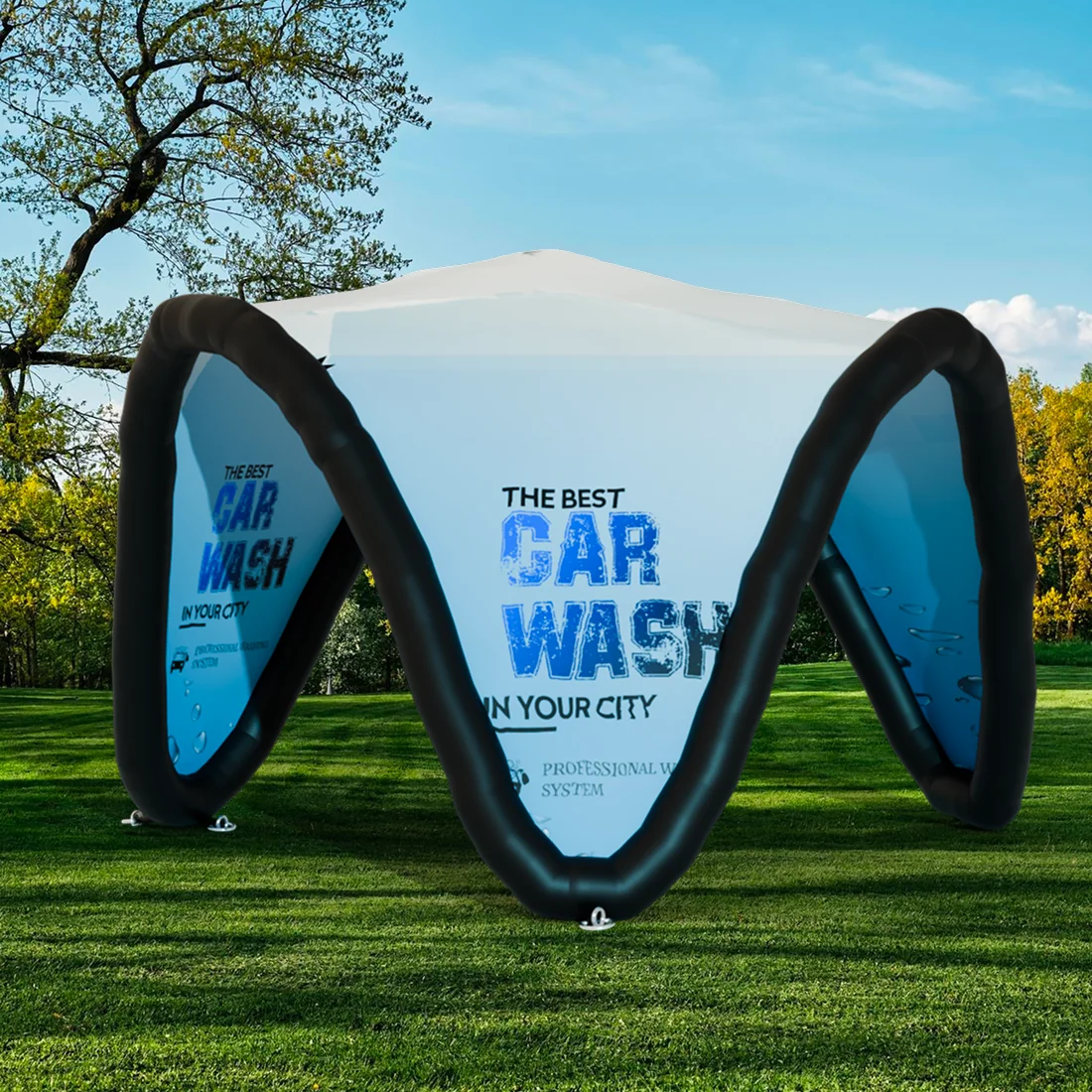 V - Arc Inflatable Tents