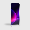Vertical S-Shaped Fabric Banner Display