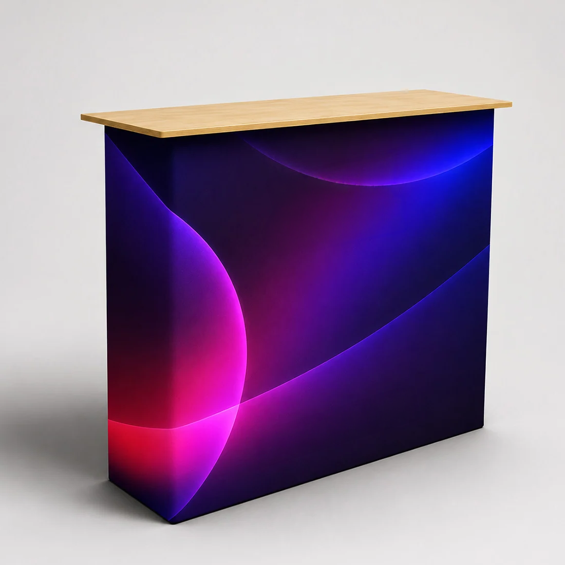 Table Pop Up Fabric Display Counter (For Podium & Booth Exhibitions)