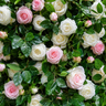 Artificial Floral Event Wall Backdrop – Style 44