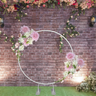 Circular Backdrop Stand ( Diameter 2m) for Wedding & Birthday Parties Decorations