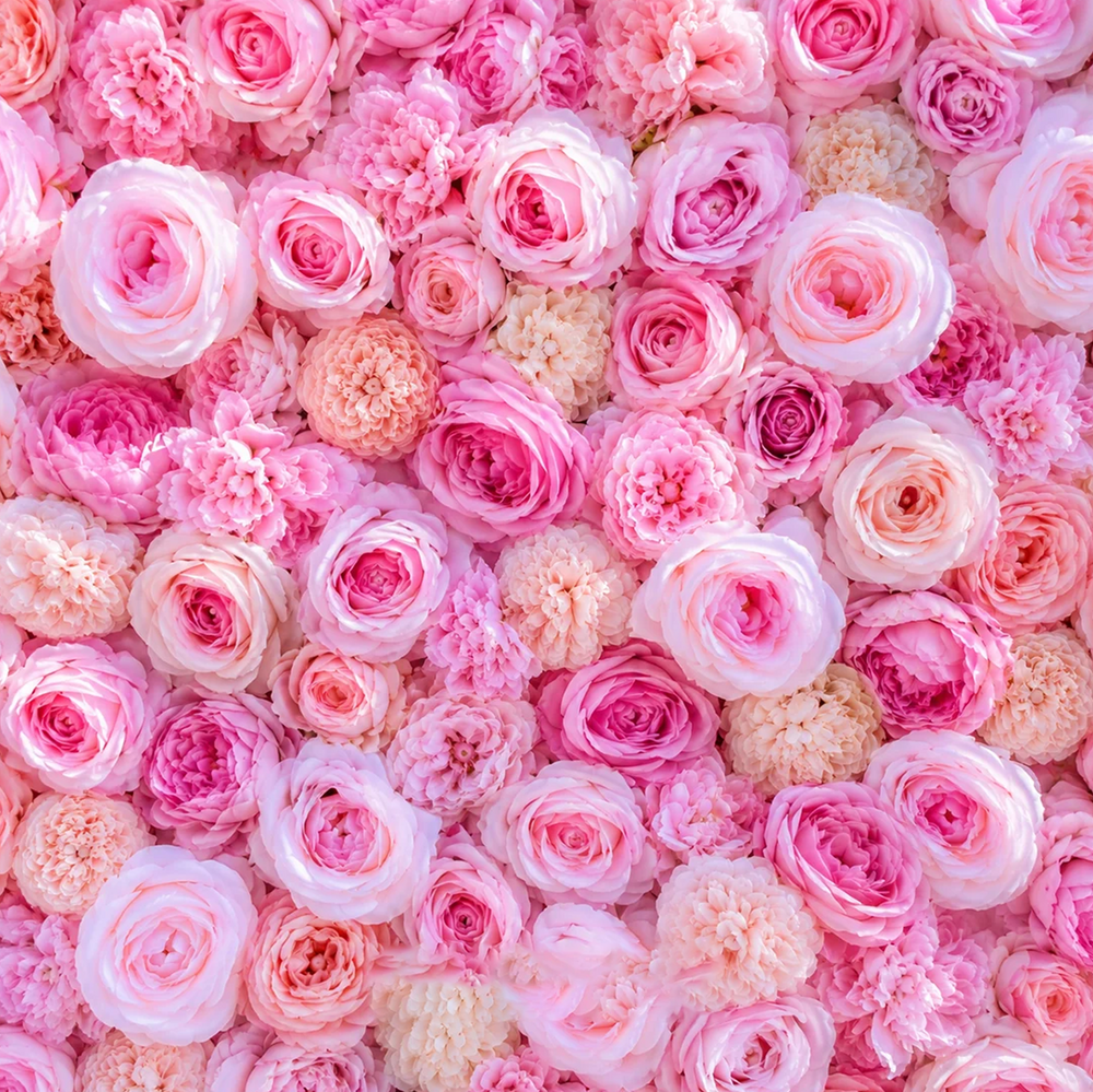 Artificial Floral Event Wall Backdrop – Style 68