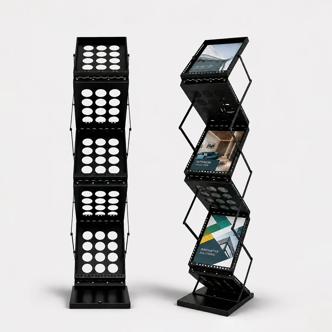 Zig Zag Brochure Stand