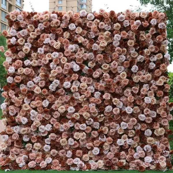 Mur de fleurs artificielles pour événement – Style 48