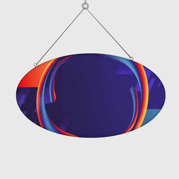 Bannière suspendue elliptique Sky Tube