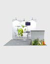 Inclined exhibition kit for 3m wide stands