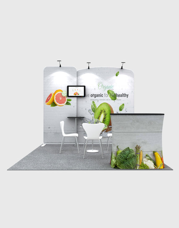 Modular Exhibit Kit for 10ft Wide Booths