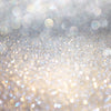 White and Silver Abstract Bokeh Lights  Backdrop