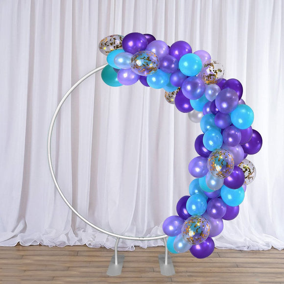 Circular backdrop stand (diameter 2m) for wedding and birthday party decorations