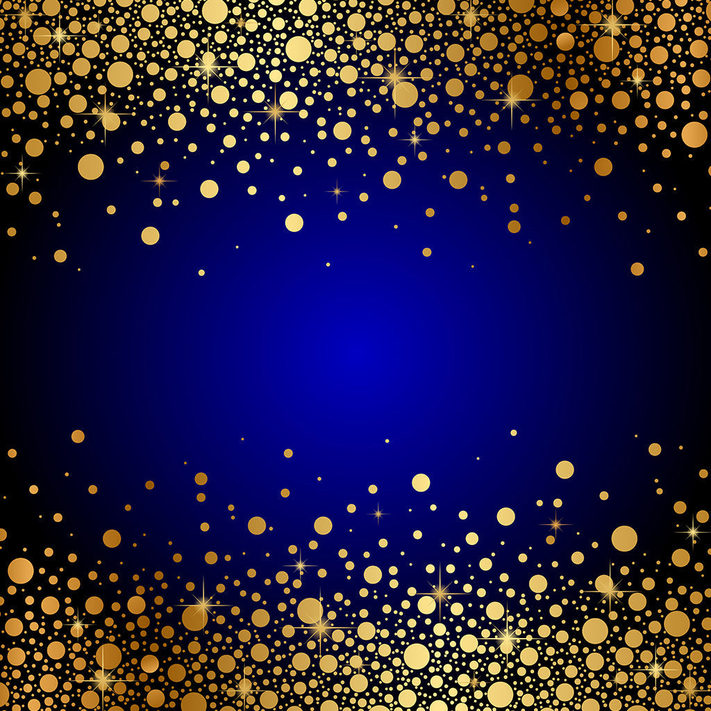 Gold Sprinkles Design Backdrop